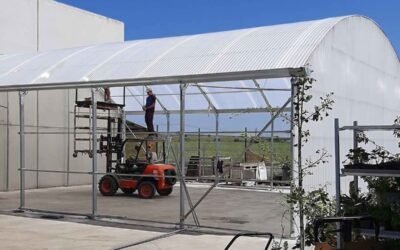 Montaje de invernadero adosado: así trabajamos en cada proyecto